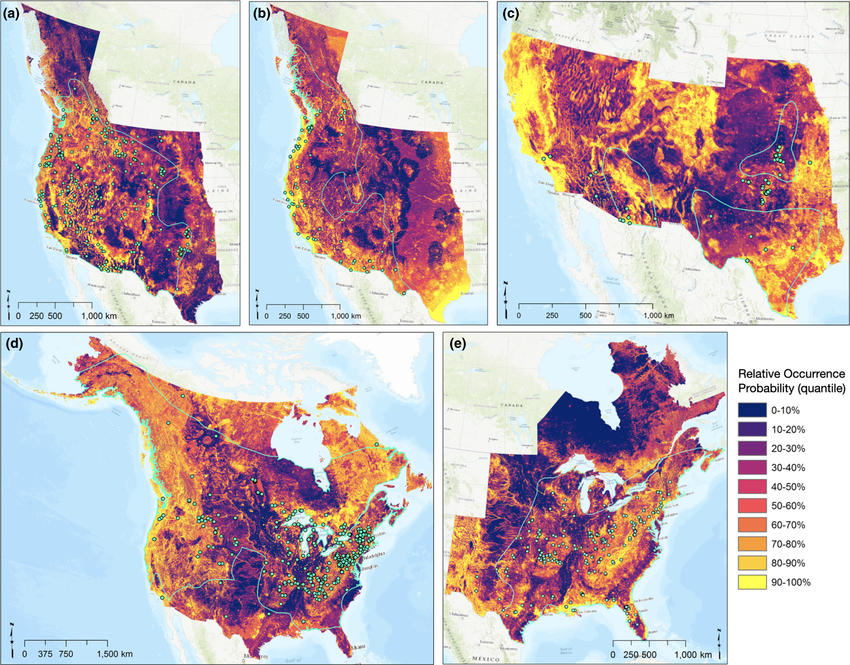 Nipah virus surveillance map